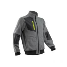 Veste molleton mikan l gris 300 - 400 g entre 1 et 3 coton / polyester veste veste molleton mikan gris chiné tl 1 pièce(s) - coverguard euro protectio