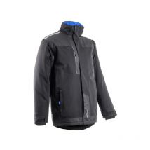 Parka hiver tamia 200 - 300 g entre 4 et 6 3xl noir parka 1 pièce(s) parka hiver tamia noir t3xl polyester, élasthanne - coverguard euro protection