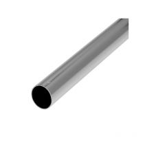 Tube de penderie 25 mm 1 tube(s) de 2 mètre(s) linéaire 2.00 m tube de penderie rond ø25 mm - chromé rond acier chromé - interges.com