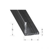 Cornières acier laminé 1 barre(s) de 1 mètre(s) linéaire cornière égale 30 x 30 x 3 mm - acier laminé à chaud vernie - cqfd