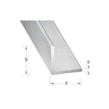 Cornières égales alu brut 1 barre(s) de 1 mètre(s) linéaire cornière égale 20 x 20 x 1,5 mm - aluminium brut - cqfd