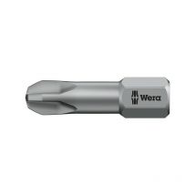 Embouts torsion® phillips® jeu d'embouts torsion philips 3x25 25 mm phillips® ph3 1 blister(s) de 2 pièce(s) - wera werkzeuge