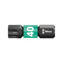 Embouts impaktor® torx® embouts impaktor tx 40 x 25 mm 25 mm torx® t40 1 blister(s) de 1 pièce(s) - wera werkzeuge
