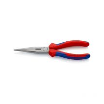 Pince à becs droits 1/2 ronds bi-matière 200 mm pince à becs droits 1/2 ronds bi-matière 200 mm 1 pièce(s) - knipex werk