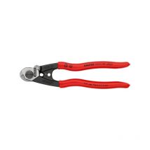 Coupe-câbles forgé 190 mm coupe-câbles forgé 190 mm 190 mm 1 pièce(s) plastique non 5 mm polie - knipex werk