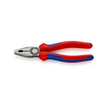 Pince universelle bi-matière pince universelle bi-matière 180 mm 180 mm 1 pièce(s) bi-matière acier atramentisé 254 g - knipex werk