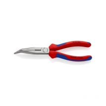 Pince à becs 1/2 ronds coudés bi-matière 200 mm 200 mm pince à becs 1/2 ronds coudés bi-matière 200 mm 1 pièce(s) bi-matière acier atramentisé 1/2 ron