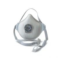 Masques ffp3 valve rd et nrd masques ffp3 rd avec soupape ffp3/p3 oui type p 1 boîte(s) de 5 pièce(s) - moldex metric