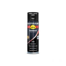 Aérosol de peinture antirouille hard hat® advanced 1 heure(s) noir 1 aérosol(s) de 500 millilitre(s) aérosol peinture antirouille - noir satin 0.5 lit