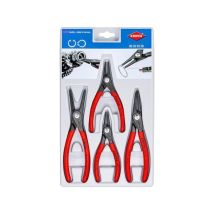 Jeu de 4 pinces pour circlips® 1 jeu(x) de 4 pièce(s) jeu de pinces de précision pour circlips® - knipex werk