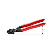 Coupe-boulons compact cobolt® 200 mm 1 pièce(s) coupe-boulons compact cobolt® coudée 20° pvc ø5,2 200 mm pvc acier atramentisé 6 mm 335 g - knipex wer