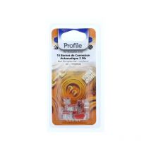 Borne automatique fils rigides bornes automatiques 2 fils 1 blister(s) de 10 pièce(s) - sfgp