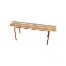 Banc empilable 3 lattes en bois 5.6 kg 1200 mm 1 pièce(s) banc empilable 3 lattes en bois 1200 x 340 x 450 mm bois 340 mm 450 mm - mobika