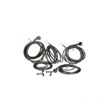 Cordon électrique avec fiche surmoulée cordon pvc ho5vvf 2 fils ø1 500w - 3m 1 pièce(s) - cori