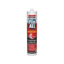 Mastic-colle ms polymères - fix all high tack blanc manuelle ms polymère oui non multi-supports, béton/maçonnerie, bois et dérivés, carrelage, carton,