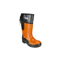 Bottes de sécurité forestières santiago bottes de sécurité forestières santiago t39 39 acier pvc caoutchouc e - absorption de choc au talon, p - antip