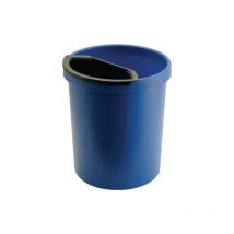 Lot réceptacle à déchets helit 1 carton(s) de 5 pièce(s) réceptacle à déchets plastique noir 6 l - helit