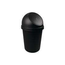 Poubelle helit 1 pièce(s) poubelle h700xd.403mm 45 l noire - helit