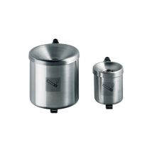 Cendrier mural de sécurité tkg 1 pièce(s) cendrier mural de sécurité d.90xh100 mm - tkg