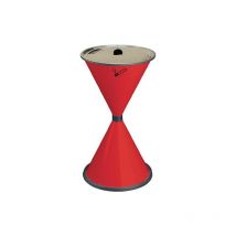 Cendrier sur pied tkg 1 pièce(s) cendrier sur pied d405xh770 mm rouge - tkg