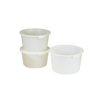 Bassine 85 l polyéthylène hd blanc 1 pièce(s) bassine 85 l polyéthylène hd blanc - craemer