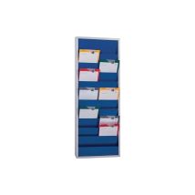 Planificateur d'atelier eichner 1 pièce(s) planificateur atelier h1278xl554xp74mm bleu ral 5002 2 rang - eichner
