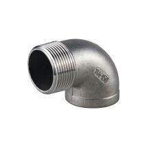 Lot raccord filetage de 90° filet int./ext. springer 1 carton(s) de 5 pièce(s) raccord filetage de 90° filet int./ext. nps 1 1/2 po. - springer