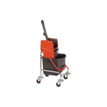 Chariot de nettoyage vermop 1 pièce(s) chariot de nettoyage seaux de 1 x 17 l et presse - vermop