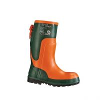 Bottes de sécurité forestière ulme feldtmann 1 paire(s) bottes de sécurité forestière ulme pointure 43 olive/orange - feldtmann