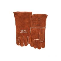Lot gants de soudeur weldas 1 carton(s) de 5 paire(s) gants de soudeur taille xl (9,5) marron - weldas