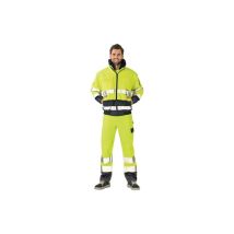 Veste confort de signalisation planam 1 pièce(s) veste confort signalisation txl jaune/marine 100% pes - planam