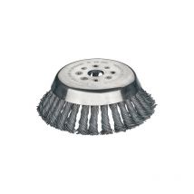 Brosse conique lessmann 1 pièce(s) brosse conique ø155mm acier 12mm perçage 25,4mm 10 000 min - lessmann