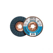 Lot disque à lamelles sltt zk lukas 1 carton(s) de 10 pièce(s) disque à lamelles sltt zk d. 115 mm granulation 40 plat - lukas
