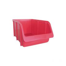 Lot boîte de rangement à ouverture frontale hünersdorff 1 carton(s) de 12 pièce(s) boîte rangement ouv front l332/290xl207xh155mm pp rouge - hünersdor