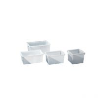 Récipient en plastique graf 1 pièce(s) récipient en plastique rectangulaire 80 l pe naturel - graf