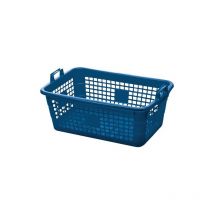 Panier lockweiler 1 pièce(s) panier l800xl535xh300mm 85 l polyéthylène bleu - lockweiler