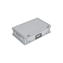 Coffrets en plastique lockweiler 1 pièce(s) coffrets en plastique l600xl400xh163 mm pp 1 poignée - lockweiler