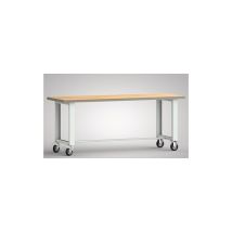 Établi klw-lutz betriebseinrichtungen 1 pièce(s) établi l2000xp700xh840 mm hêtre multiplex - klw-lutz betriebseinrichtungen