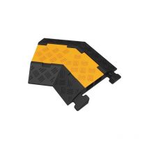 Protège câbles et tuyaux 1 pièce(s) protège câbles et tuyaux h45mm caoutchouc noir/jaune gauche - nw