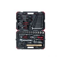 Valise de douilles/d'outillage à main r4600 3100 100 pièces 1 pièce(s) valise de douilles/d'outillage à main r4600 3100 100 pièces - gedore red