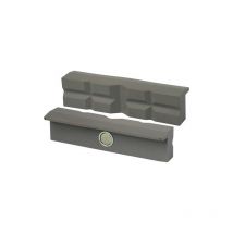 Mâchoire d'étau de protection brockhaus 1 paire(s) mâchoire étau protection lmâchoire 160mm prismes pe - brockhaus