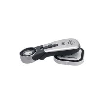 Loupe à main à éclairage tech-line induction schweizer 1 pièce(s) loupe main éclairage tech-line induction agrandissement 8x - schweizer