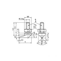 Palpeur käfer 1 pièce(s) palpeur pointe latérale - käfer