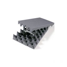 Insert en mousse découpe de mousse alvéolée, 297 x 210 mm 1 carton(s) de 50 pièce(s) insert en mousse découpe de mousse alvéolée, 297 x 210 mm - trans