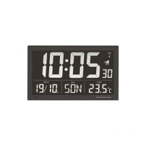 Horloge digitales radio horloge radio plastique noir 1 pièce(s) horloge digitales radio horloge radio plastique noir - tfa