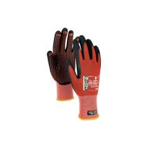 Lot lot gant flexible advanced 1901 ox-on 1 carton(s) de 12 paire(s) gant flexible advanced 1901 taille 9 noir/rouge - ox-on