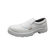 Mocassin ceres 35 src - résistance au glissement sols acier et céramique acier microfibre pu simple densité sans insert 1 paire(s) mocassin blanc cere