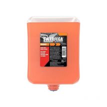Produit nettoyant mains swarfega® orange 1 cartouche(s) de 4 litre(s) cartouche rechargeable 4 litre(s) liquide savon d'atelier produit nettoyant main