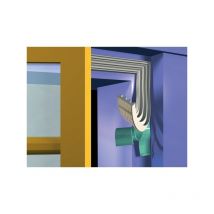 Joints d'isolation espace faible k joint espace faible (k) 2-3 mm blanc 15 m 1 pièce(s) - france calfeutrage