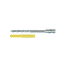 Vis de fixation de menuiseries bois - top roc bois 6 mm bois 180 mm 1 boîte(s) de 50 pièce(s) intérieur acier fixation pour ossature et cadre vis top
